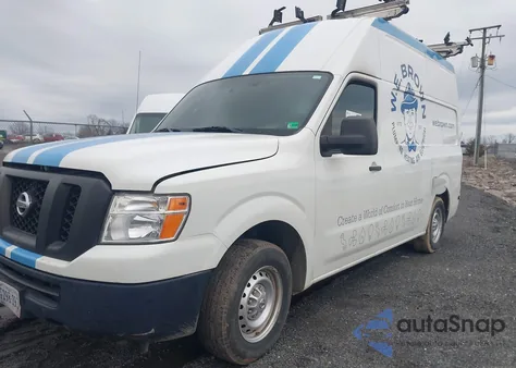 2017 Nissan Nv Cargo Nv2500 Hd S V6 z USA, uszkodzony, nr VIN 1N6BF0LY3HN804328